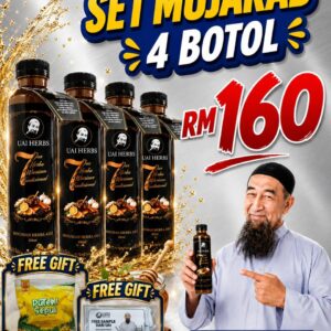 Set Mujarab 4 Botol