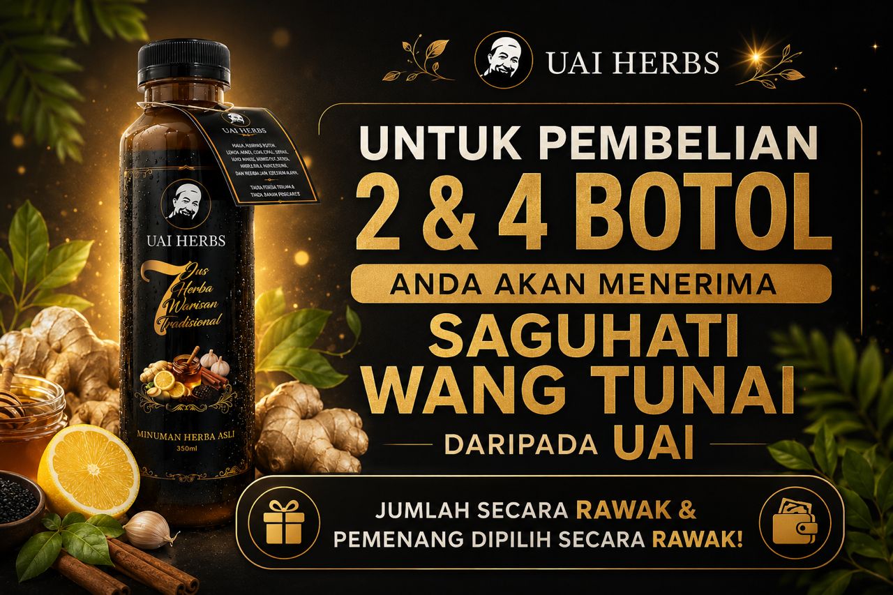Saguhati Hadiah Percuma Daripada UAI Herbs